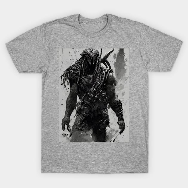 Yautja Clan Leader T-Shirt by Quotechella Merch